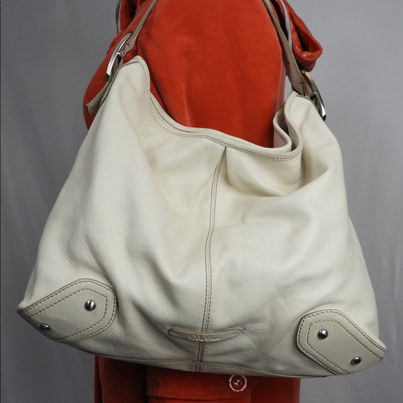 Cole Haan Handbags - Cole Haan Bone Off White Large Hobo Handbag Purse